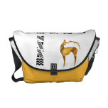 Standing Deer Rickshaw Messenger Bag messenger bags
