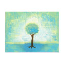 Standing InThe Light From Original Painting postcards