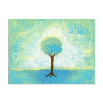 Standing InThe Light From Original Painting postcards