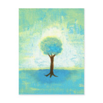 Standing InThe Light From Original Painting Post Cards