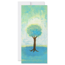 Standing InThe Light From Original Painting Customized Rack Card