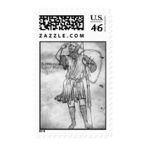 Standing Knight 1230 AD postage by rjprice Standing Knight 1230 AD postage