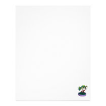 Standing On Root Elm Like Bonsai Tree letterhead