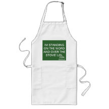 STANDING ON THE WORD APRON