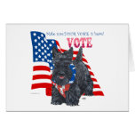 Standing Scottie VOTE Cards