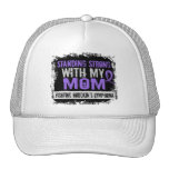 Standing Strong Mom Hodgkins Lymphoma Hats