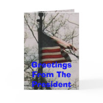 STANDING TALLER, Greetings From The President cards