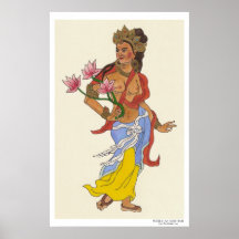 Standing Tara Print