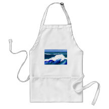 Standing Wave - CricketDiane Ocean Waves Apron