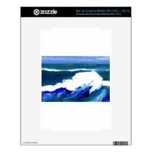 Standing Wave - CricketDiane Ocean Waves Skin For NOOK
