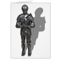 StandingArmor060910Shadows Greeting Card