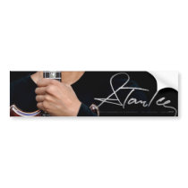 Stanley Clarke Bass Warrior Bumpersticker Bumper Sticker