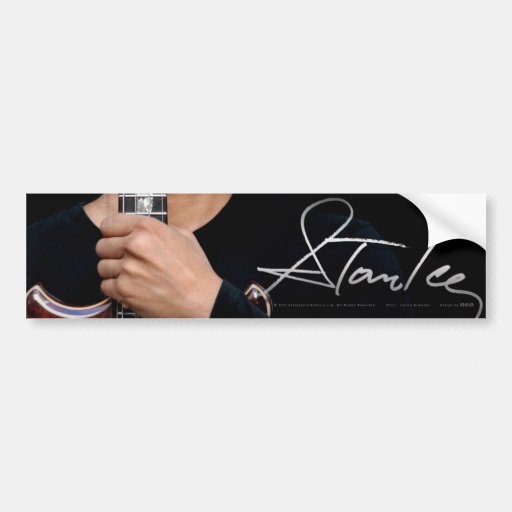 Stanley Clarke Bass Warrior Bumpersticker Bumper Sticker