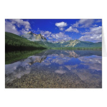 Stanley Lake in the Sawtooth Mountains of Idaho Greeting Card