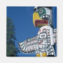 Stanley park, Vancouver, British Columbia, Fridge Magnet