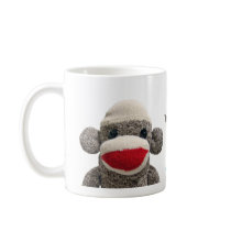 Stanley The Sock Monkey Mug by Princess_Monkey Stanley The Sock Monkey Mug