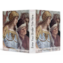 Stanza Della Signatura In The Vatican For Pope Jul 3 Ring Binders