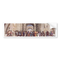 Stanza Della Signatura In The Vatican For Pope Jul Bumper Stickers