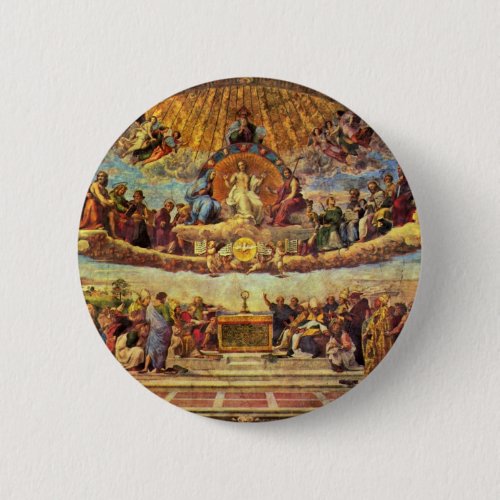 Stanza Della Signatura In The Vatican For Pope Jul Pinback Button