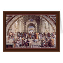 Stanza Della Signatura In The Vatican For Pope Jul Greeting Card