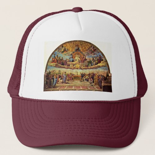 Stanza Della Signatura In The Vatican For Pope Jul Trucker Hats