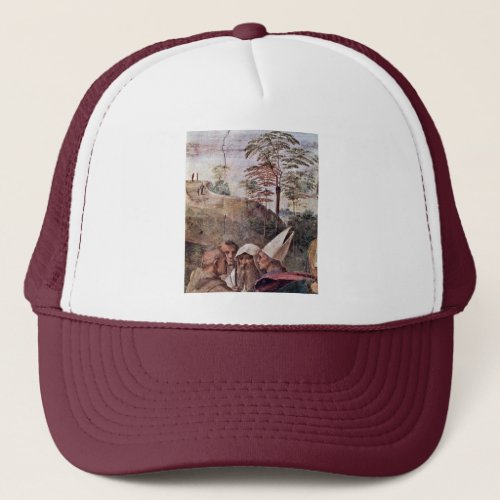 Stanza Della Signatura In The Vatican For Pope Jul Trucker Hats