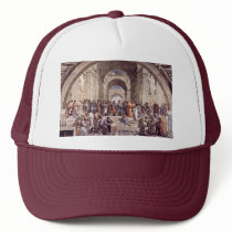 Stanza Della Signatura In The Vatican For Pope Jul Mesh Hat