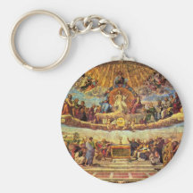 Stanza Della Signatura In The Vatican For Pope Jul Keychain
