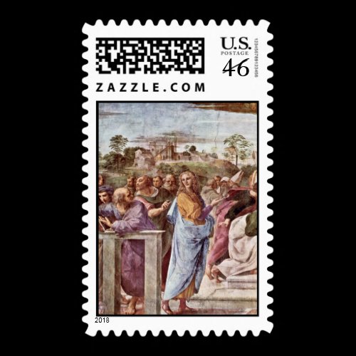 Stanza Della Signatura In The Vatican For Pope Jul Postage