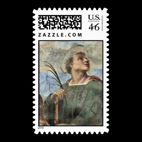 Stanza Della Signatura In The Vatican For Pope Jul Stamp