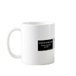 Stapled Forehead Mug