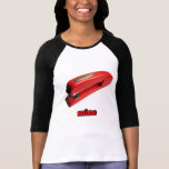 Stapler Mine Ladies Raglan T-shirt