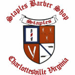 Staples Barber Shop polo Shirt