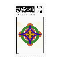 Star 4 postage by Gretchen_Schork Star 4 postage