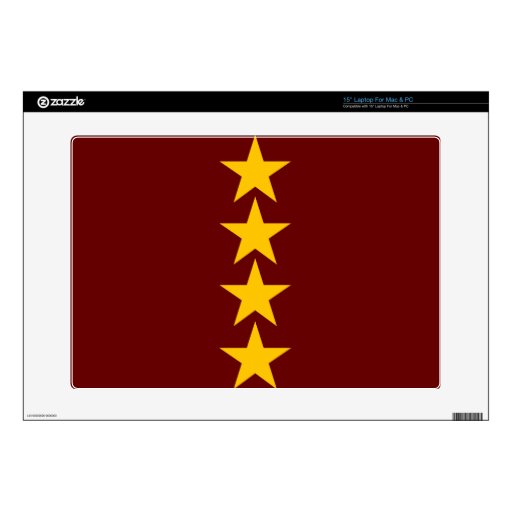 star 4 skin for 15" laptop 