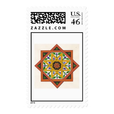 Star 8  postage stamps by Gretchen_Schork