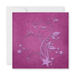 Star and Leaves Invitation