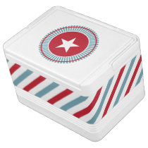 Star and Stripes 4th of July Igloo Cooler Igloo Ice Chest at Zazzle