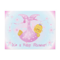 Star BabyShower Invites postcards by new_baby Star BabyShower Invites postcards