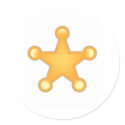 Star Badge stickers