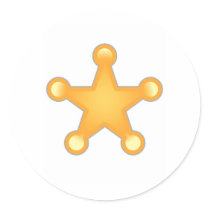 Star Badge stickers by White_Wedding Star Badge stickers