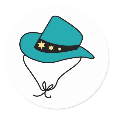 round cowboy hat
