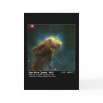 Star Birth Cloud M16 Hubble Telescope Photo cards