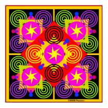 Star Box Geometric posters