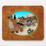 Star Bucky the Rodeo Horse Mousepad