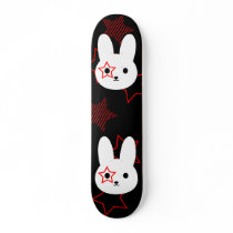 Star Bunny Skateboard by Leschel Star Bunny Skateboard