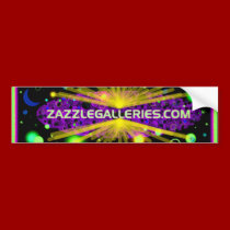 star burst bumper stickers by ZazzleGalleries star burst bumper stickers