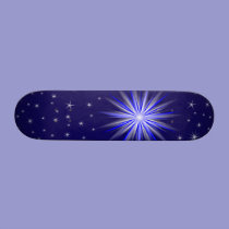 Star Burst - Designer 7 3/8" Skateboard by nightmare7darkangel Star Burst - Designer 7 3/8" Skateboard