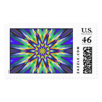 Star Burst postage by dndartstudio Star Burst postage