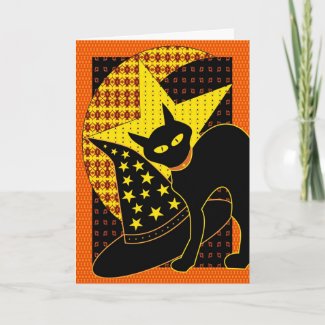 Star cat card